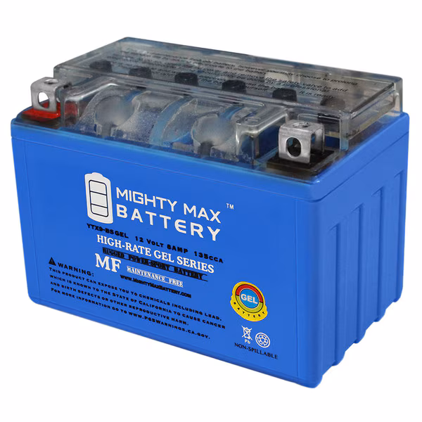 YTX9-BS GEL Battery Replacement for Suzuki RF 600 R 1993-1998